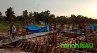 Asril sebut Progres pembangunan Puskesmas Pelalawan masih belum Optimal